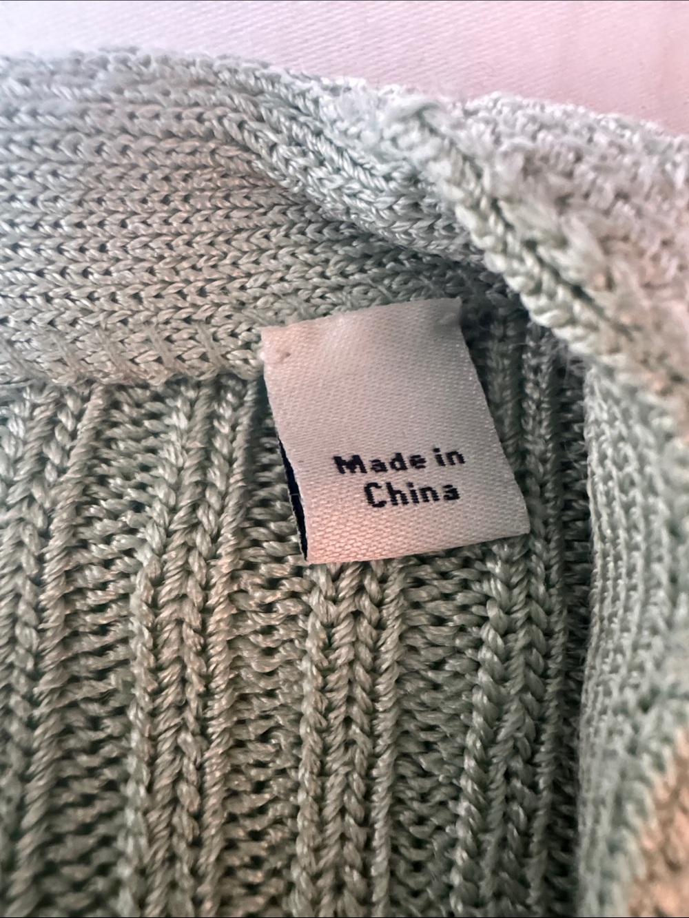 Vince Sage Green Ribbed Button-Front Cardigan - Picture 5 of 6